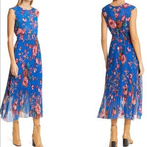 SEVENTY Sleeveless Floral Print Maxi Dress